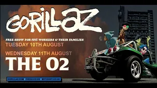 Gorillaz - 11th August 2021 (Live at The O2 Arena) - Definitive Edition (my first recording!)