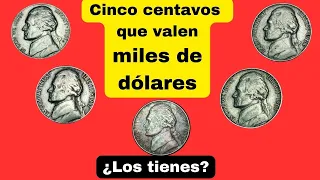 Cinco centavos que valen miles de dólares.   ¡LOS TIENES!  #centavos  #miles #valen