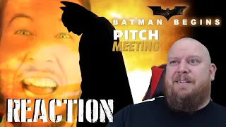 Batman Begins Pitch Meeting REACTION - My favourite solo Batman movie was too good for the Pitch!