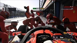 F1 2019 - PIT Stop Gameplay (PC HD) [1080p60FPS]