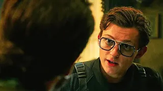 Peter gives Edith to Mysterio Scene Hindi - Spiderman Far From Home (2019) Movie Clip HD