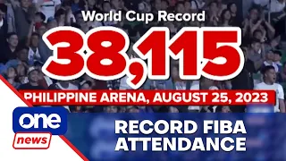 PH breaks FIBA World Cup attendance record