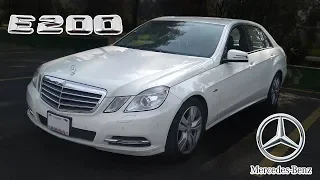 Mercedes-Benz E200 W212 - Reseña