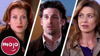 ¡Top 10 TRIÁNGULOS AMOROSOS EN GREY'S ANATOMY!