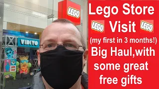 Lego Store Visit - Big Haul! My first visit to the Lego Store for over 3 months + Double VIP Points