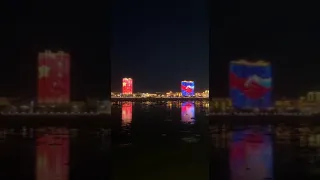 Неожиданно приятно: на китайских высотках на пограничной реке Амур появился российский флаг