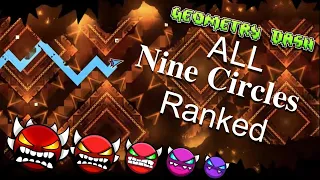 ALL Nine Circles Level RANKED (Easiest to Hardest)