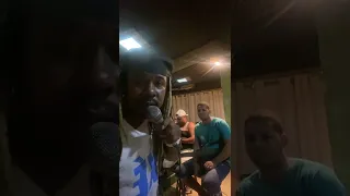 jp da viola  e ronald alagan sambas ensaio no estudio