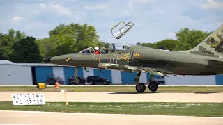 [4K] L-39 LOSES ITS CANOPY at AirVenture 2023!