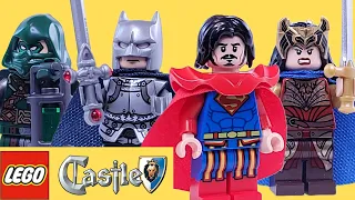 I turned the Justice League into Medieval Castle Minifigures