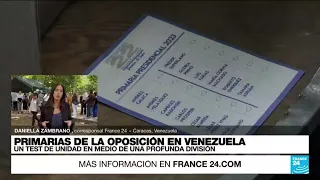 Informe desde Caracas: venezolanos eligen al candidato opositor para las presidenciales