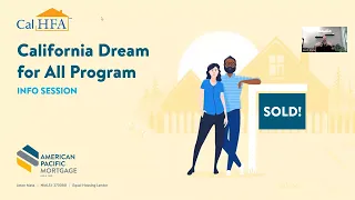 CalHFA California Dream for All Program - Info Session
