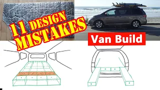 11 mistakes to avoid (van conversion)