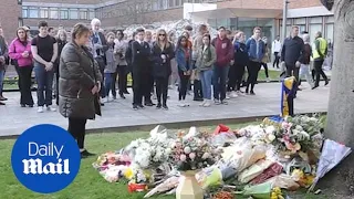 A thousand people gather at Hull University to remember Libby Squire