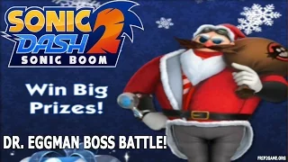 Sonic Dash 2: Sonic Boom Dr. Eggman Boss Battle Special Event!