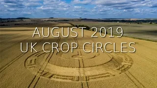 Crop Circles UK - August 2019 Compilation