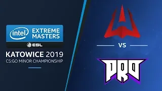 CS:GO - AVANGAR vs. pro100 [Dust2] Map 2 - Group B Decider - IEM Katowice CIS Minor 2019