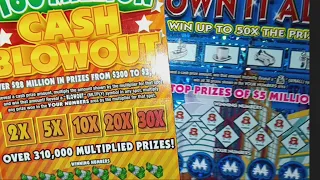 KABOOM 💥 BIG 💲 PROFIT💥💰💥 on the Pennsylvania Lottery scratch offs is even better 👍 Scratchcards 🍀