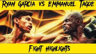 What A Fight!!! Ryan Garcia vs Emmanuel Tagoe | Fight Highlights | BARRIO BROTHER'S