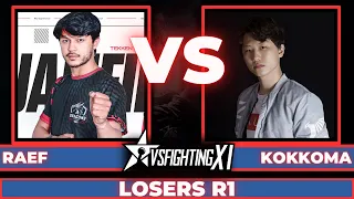 Kkokkoma vs Raef - Losers R1 - TWT 2023 VS Fighting XI - Tekken 7  Top 8