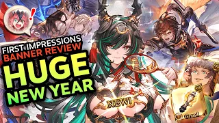 【GBF】 2024 New Years Banner! Dragon Zodiac Payila, Grand Uriel, Triple Zero & Tyra | Banner Review