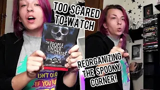 ALPHABETIZING MY HORROR DVD COLLECTION *VLOG* | DVD HAUL PART 8