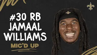 Jamaal Williams Mic'd Up at Saints Training Camp | New Orleans Saints