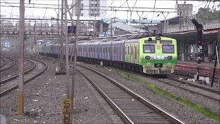 India's Pride - Smart Arrival & Departure Of First Fully AC Local Train Captured At Dadar, Mumbai !!