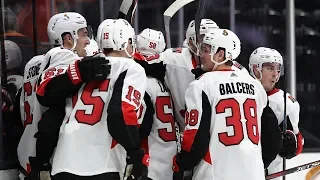 Colin White taps home Mark Stone's feed for overtime winner