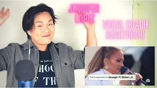 VOCAL COACH REACTS to Jennifer Lopez's 'This Land is Your Land' Biden Inauguration! LETS GET LOUD!