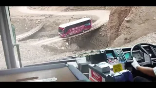 Crazy Bus Driving at Most Dangerous Roads | Deadliest Roads | Bus off Road