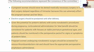 Day 1   Anaesthesia During Pregnancy: Safe Practice in Obstetric Anesthesia Session 3