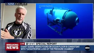 'Titanic' director James Cameron on implosion of Titan sub