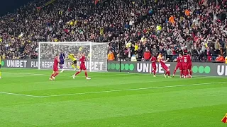 MOHAMED SALAH'S WORLD CLASS GOAL FOR LIVERPOOL VS WATFORD - LIVE PREMIER LEAGUE GAME - VICARAGE RD!!