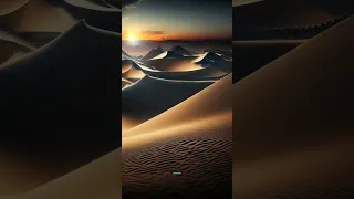 Did you know - The Taklamakan Desert in China is... [AI generative art created with Midjourney]