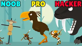 NOOB vs PRO vs HACKER in Big Hunter