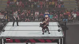 WWE 2K19 triple threat elimination