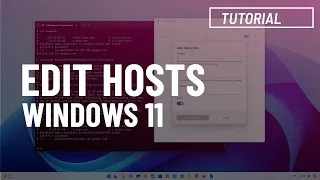 Edit HOSTS file on Windows 11, 10 (3 methods)