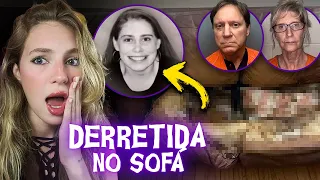 LACEY FLETCHER - ACHADA DERRETIDA NO SOFÁ DE CASA!