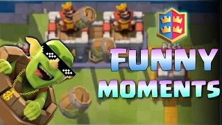 Funny Moments, Glitches, Fails, Wins and Trolls Compilation #8 | CLASh ROYALE Montage