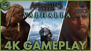 Assassins Creed Valhalla Xbox Series X 4k Gameplay and Load Times