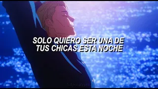 Solo quiero ser una de tus chicas.