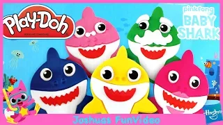 Pinkfong's Baby Shark Song Play-doh set from Hasbro - play with baby shark