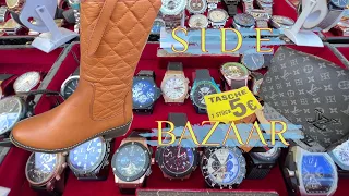 ANTALYA SIDE BAZAAR on SATURDAY Replica market 🇹🇷 TÜRKIYE  #side #turkey #Antalya