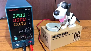 If High Voltage is Applied to the "Mad Dog Piggy Bank"