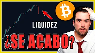 🔴URGENTE🔴 BITCOIN : 1º RETIRADA DE LIQUIDEZ EN 6 MESES - Analisis BTC y Noticias Cripto