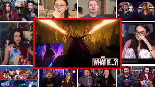 Youtubers React To Dr Strange Destroying The Universe (End Scenes) - What If Ep4 Reaction Mashup