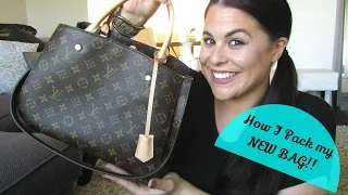 How I pack my Bag:Louis Vuitton Montaigne MM