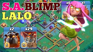 Super Archer Blimp Lalo Strategy! TH15 Legend League Attacks 2023 April! Clash of Clans