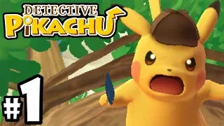 Detective Pikachu - Nintendo 3DS Pokemon Gameplay Walkthrough PART 1: Intro & Chapter 1 Case Solved